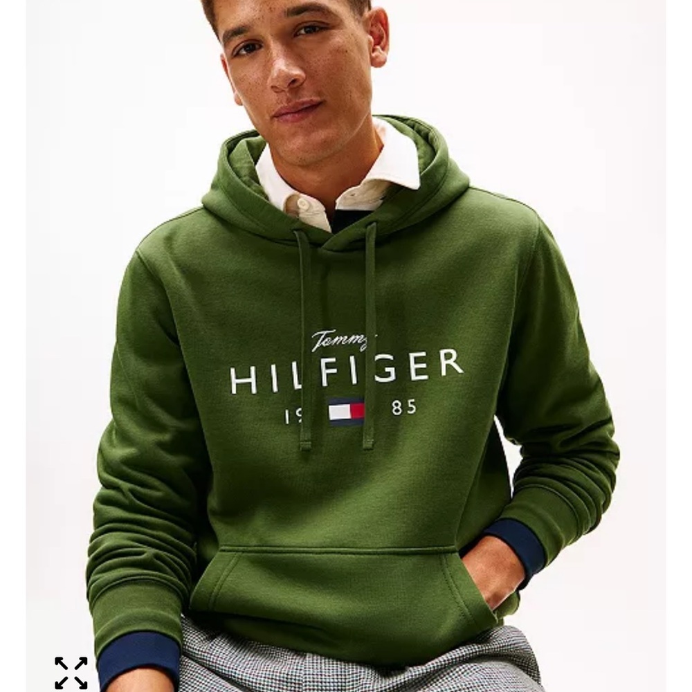 Tommy Hilfiger Men's Regular-Fit Hoodie - Mountain Pine